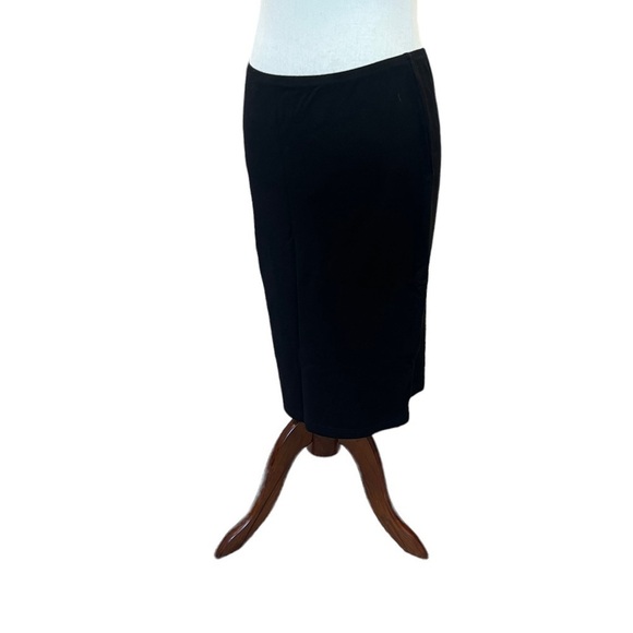 Philosophy Black Skirt - Pull On Pencil Skirt. Office Business Size: Large - Picture 4 of 8